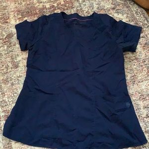 Healing hands scrub top, M